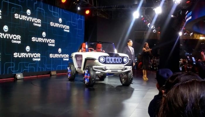 Maruti e-Survivor Concept Revealed at Auto Expo 2018