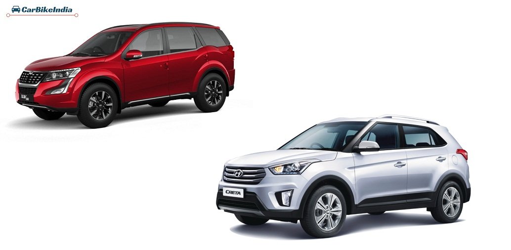 2018 Mahindra XUV 500 Vs Hyundai Creta Comparison