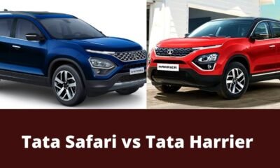 Tata Safari vs Tata Harrier Compare