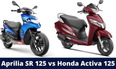 Aprilia SR 125 vs Honda Activa 125