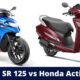 Aprilia SR 125 vs Honda Activa 125