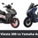 Keeway Vieste 300 vs Yamaha Aerox 155