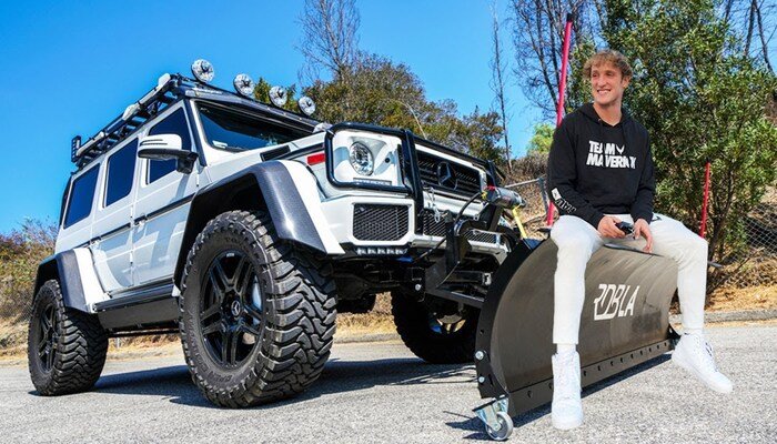 Logan Paul Car Collection: From G-Wagen to a 'Cool Bus'