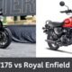 2022 Kawasaki W175 vs Royal Enfield Hunter 350