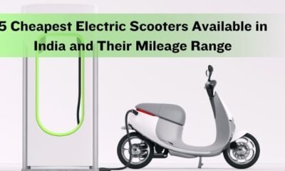 Explore these 5 Cheapest electric scooter and know all about these robust pieces. From the pricing to the mileage and much more like colour variants, battery life and warranty.