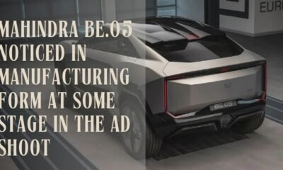 Mahindra BE.05 Noticed in Manufacturing Form at Some Stage in the Ad Shoot