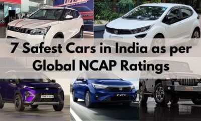 Safety concerns are rising while you are on the road, along with the rise in accidents. Here are the top 7 safest cars you can opt for as per Global NCAP Ratings to ensure a much safer journey!