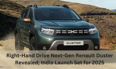 Right-Hand Drive Next-Gen Renault Duster Revealed; India Launch Set for 2025