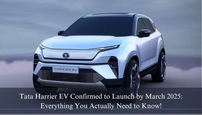 Tata Harrier EV Confirmed to Launch by March 2025: Everything You Actually Need to Know!