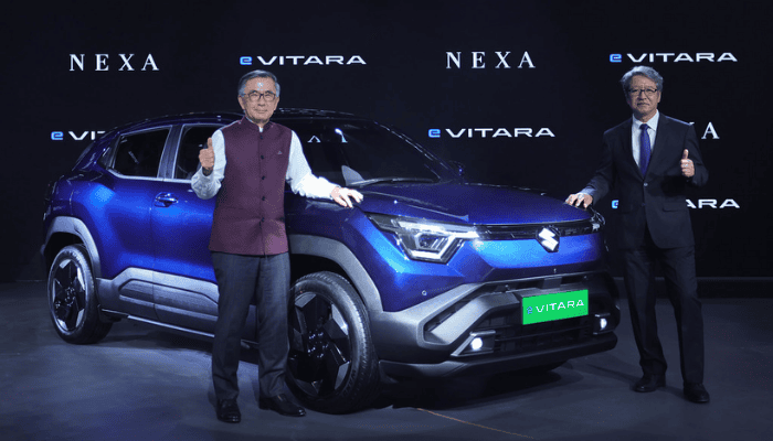 Maruti Suzuki e-Vitara at auto expo 2025